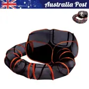 Collapsible Mesh Pet Tunnel & Enclosure Portable & Breathable Play Are