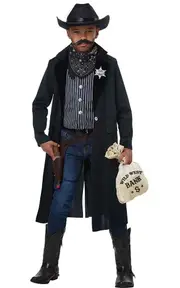 Wild West Sheriff Outlaw Child Cowboy Costume