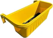 Apollo Exports International 20" Adjustable Railing Planter, Yellow