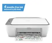 NIB HP DeskJet 2722 All-in-One Wireless Color Printer + NEW + Ink + FREE SHIP!