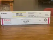 Genuine Canon GPR-36 toner Yellow & Magenta