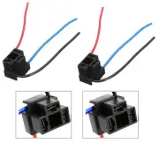 Wire Pigtail Female P A P45t Two Harness Head Light Bulb Socket Plug Replacement (for: Toyota)
