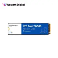 在飛比找momo購物網優惠-【WD 威騰】藍標 SN580 1TB M.2 PCIe 4