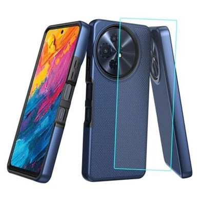 for Phone Case with Screen Protector,TCL 60 XE Phone TCL 60 XE NxtPaper 5G Blue