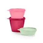 Tupperware New Stuffables Small Storage Serving Bowls Set of 3