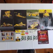 Pennzoil, Quaker State, Coors racing promotional handouts