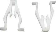 Car Fastener Clips 10Pcs Dash Panel Switch Bezel Clip Body Trim Retainer Car Instrument Audio Navigation Fasteners