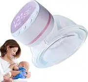 Breast Pump – Wearable Breast Milk Pup, 5 Modes 15 Levels Comfort Suction | Wireless Nursing for Indoor Outdoor, Rechargeable Baby Feeding Extractor, Quiet Expression Breastfeeding Machine
