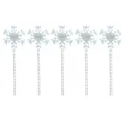 Member's Mark Snowflake Pathway LED Lights, 5 Count (Cool White)