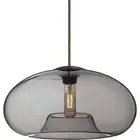 Besa Lighting 1JT-BANA15SM-BR Bana 15 1 Light Bronze Cord Pendant Ceiling Light