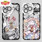 Anime O-One Pieces Clear Case/Cover for Iphone 16 15 14 13 12 11 Soft Silicone