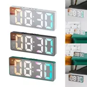 16cm Digital Alarm Clock Bedside Clock Portable with Alarm for Bedroom, Home,