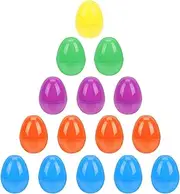 VICASKY 40pcs Unique Easter Egg Toys Bright Empty Easter Egg Ornament Adorable Mini Boxes