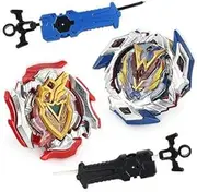 B-Qtech 2 King Set Battling Top with Burst Supergrip Battling Top Launcher Left & Right for Boys