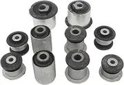 7L0407182E 7L0412333A 10Pcs Suspension Control Arm Bushing Set Compatible For Audi Q7 4L 2007-2009 Compatible For VW Touareg 2007-2010/Porsche Cayenne