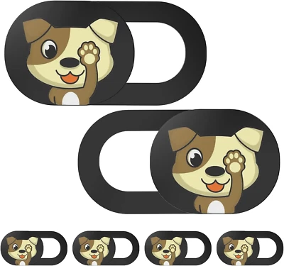 Laptop Camera Cover Slide Cute-6Pcs,Webcam Cover Slide for Macbook Pro, Imac, Ip
