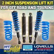 2 Inch 50mm Complete Strut Lift Kit Shock Lovells Coil for Ford Everest 15-18