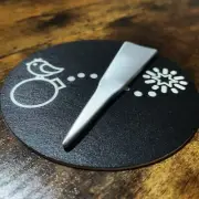 BLANK Hand Made Custom Aluminum Golf Divot Pitch Repair Tool!