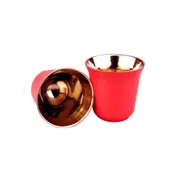 Espresso Mugs 80Ml Set Of 2 Stainless Steel Espresso Cup Set Insulated Tea Coffee Mugs Double Wall Cups Dishwasher Safe