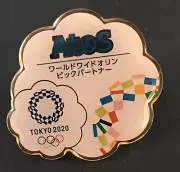 TOKYO 2020 OLYMPIC PINS - ATOS SPONSOR PIN .