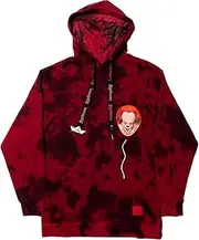 [Loungefly] Warner Brothers IT Pennywise Hooded Sweatshirt Small
