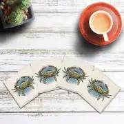 Blue Crab |Drink Coaster Set