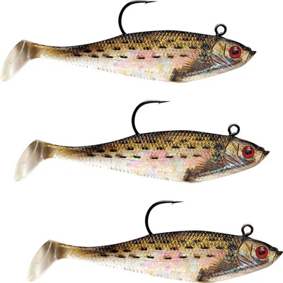 Storm Wildeye Swim Shad 3-inch Fishing Lures (3-Pack) - Bunker
