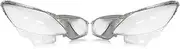 CLZCNQLX Front Headlight Lens Cover Shell Compatible for Lexus GS450h GS300 GS350 Base Sedan 4-Door 2004-2011 Pair Left Right Head Lampshade