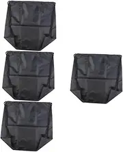 LIFKOME 4pcs Motorcycle Helmet Bag Drawstring Portable Sports Helmet Drawstring Backpack
