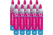 Sodastream Quick Connect Gas CO2 Cylinder 60L Refill Replacement Pink Pack 10