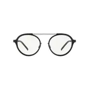 GUNNAR Pacifica Strata Collection, Frame: Onyx/Silver, Lens: Clear Pro PAC-01030