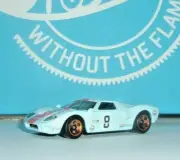 Hot Wheels Ford GT-40 #035 HW Race Day 8/10 Light Blue Loose VHTF!