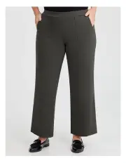 [Taking Shape] Milla Wide Leg Pant in Olive/Black