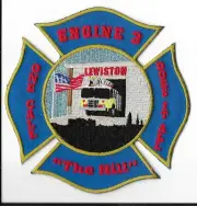 Lewiston Fire Department, Maine Engine 3 Patch