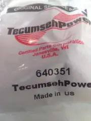 genuine Tecumseh fuel primer bulb # 640351 button b4