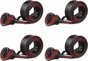 Fishing Rod Sleeve - Fishing Rod Protector | 4 Pack Elastic Heavy-Duty Protector Gloves Tools for Garage Wall Ceiling Truck Car Roof Bed Deck Travel