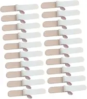Housoutil Sweat Absorbing Pad for Hat 100pcs Liner Pad Helmet Liner Breathable Sticky for Baseball Caps