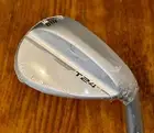 New Mizuno Soft White Satin T24 58* Lob Wedge 58.12D Grind Tour Issue S400 Golf