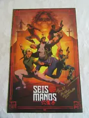 Viz Media Netflix NYCC 2019 Exclusive Seis Manos Cast Signed Poster Print