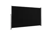 Elora Side Awning Black Partition Screen 2x3m Sun Shade Indoor Outdoor Blinds