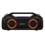 SoundTec 2.0 CH Boombox Portable Wireless BT Speaker with Powerbank (Black)