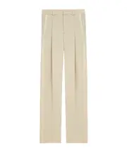 Saint Laurent High Waist Tuxedo Trousers IT52,IT50,IT48 Nude