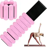 srclo 2 Piece Wrist Weights Ankle Weights Set Weight Cuffs for Foot or Wrist on Movement Walking Yoga Jogging Aerobics Pilates Weight Fitness Bracelet