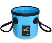 BANCHELLE Collapsible Bucket Water Container Portable Folding Camp Wash Basin...