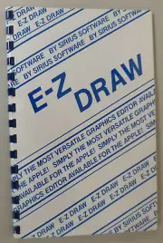 SEALED EZ-Draw by Sirius Software for Apple II+,IIe,IIc,IIgs 1980
