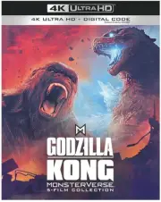 Godzilla/Kong Monsterverse 5-Film Collection [New 4K UHD Blu-ray] 4K Mastering