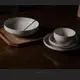 三分靜 草木灰釉盤子碗套組一人食餐具二人食盤子素色碗盤碟