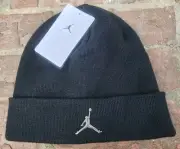 NIKE JORDAN Jumpman Active Knit Beanie ADULT UNISEX Hat Black, NEW Men's