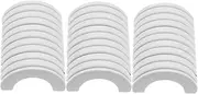 10 Pcs Self-adhesive Eyelash Glue Strips 3 Boxes Waterproof Non-sweat Jelly Lashes for Lash Extensions Elegant Look