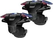 GOFOYO CK3 Mobile Triggers,Mobile Game Controller, Game Trigger for PUBG/Fortnite/Call of Duty,Shooter Sensitive Controller Joysticks Aim & Fire Trigger for iPhone and Android Phone(1 Pair)
